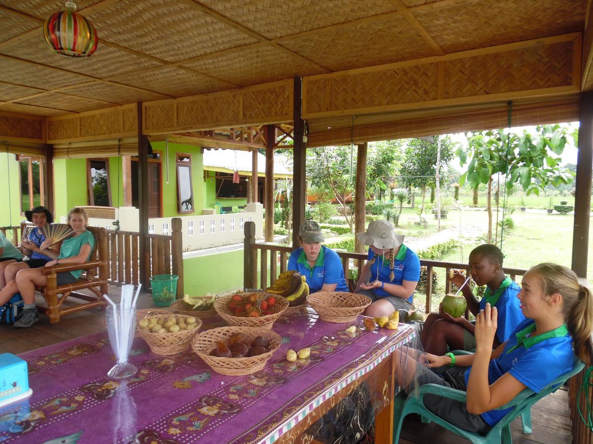 Ambow Homestay Jungle Trekking & Village Tour Bukit Lawang Esterno foto