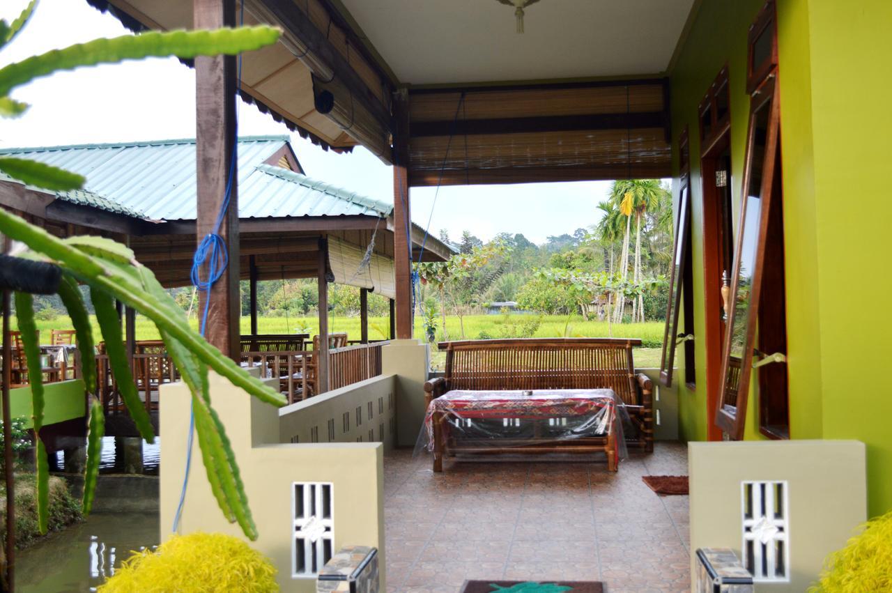 Ambow Homestay Jungle Trekking & Village Tour Bukit Lawang Esterno foto
