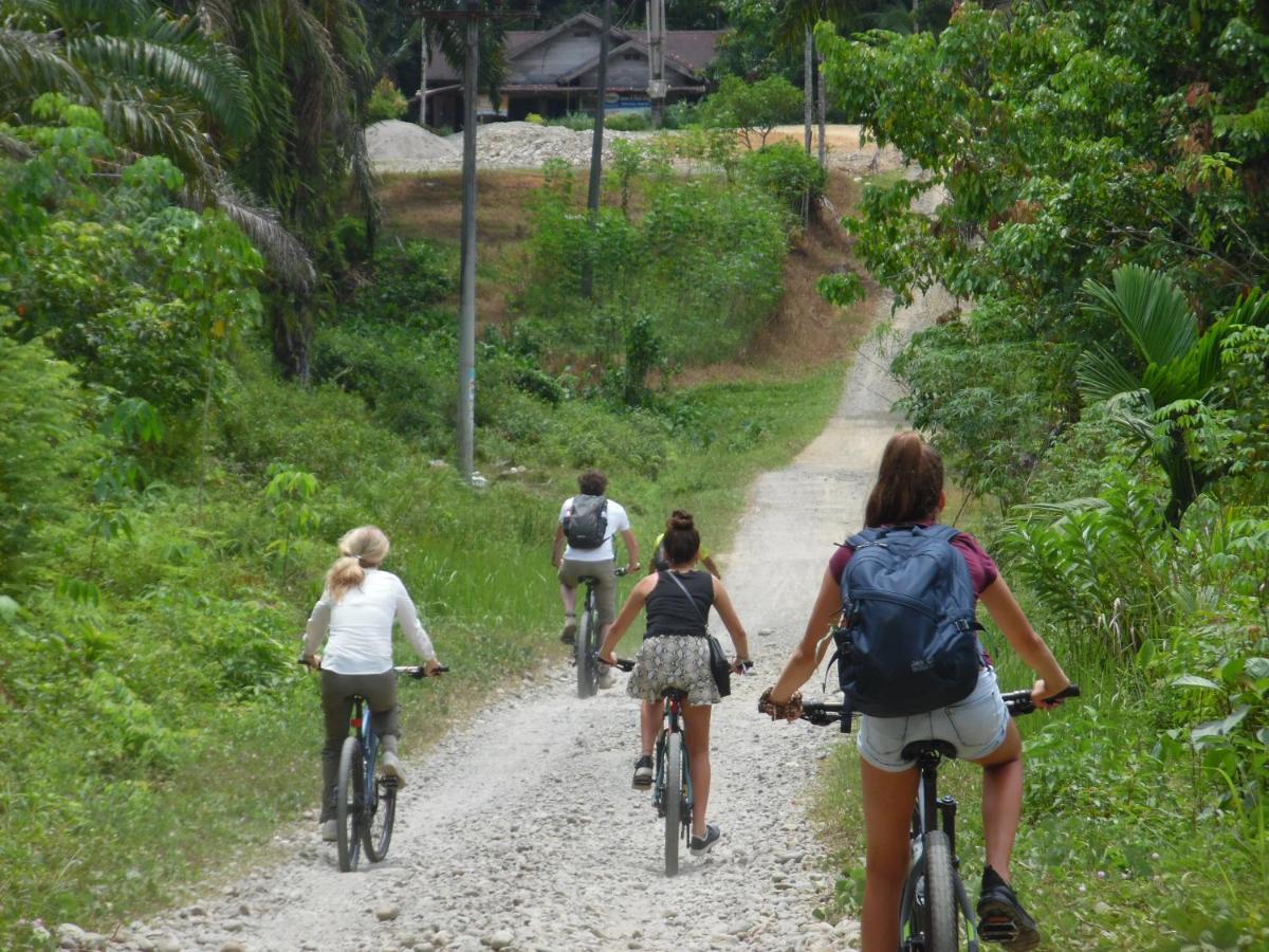 Ambow Homestay Jungle Trekking & Village Tour Bukit Lawang Esterno foto
