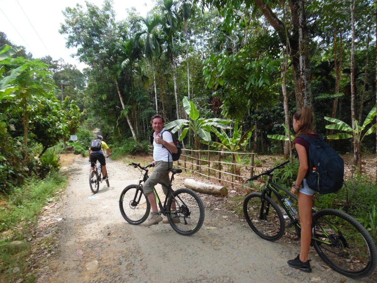 Ambow Homestay Jungle Trekking & Village Tour Bukit Lawang Esterno foto
